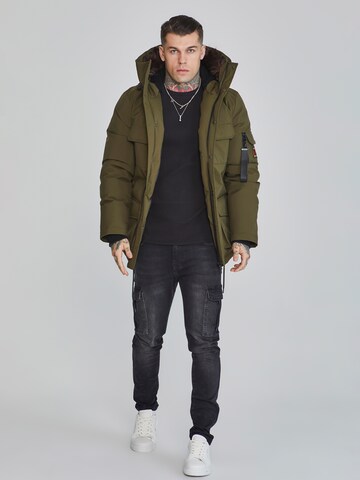 Parka d’hiver SikSilk en vert