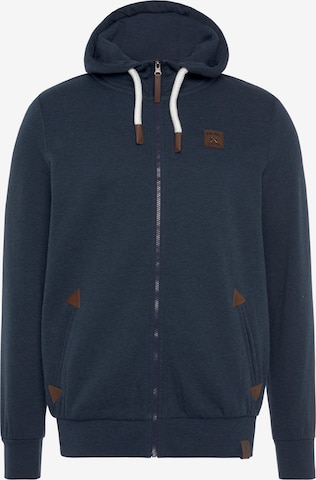 AJC Sweatjacke in Blau: Vorderseite
