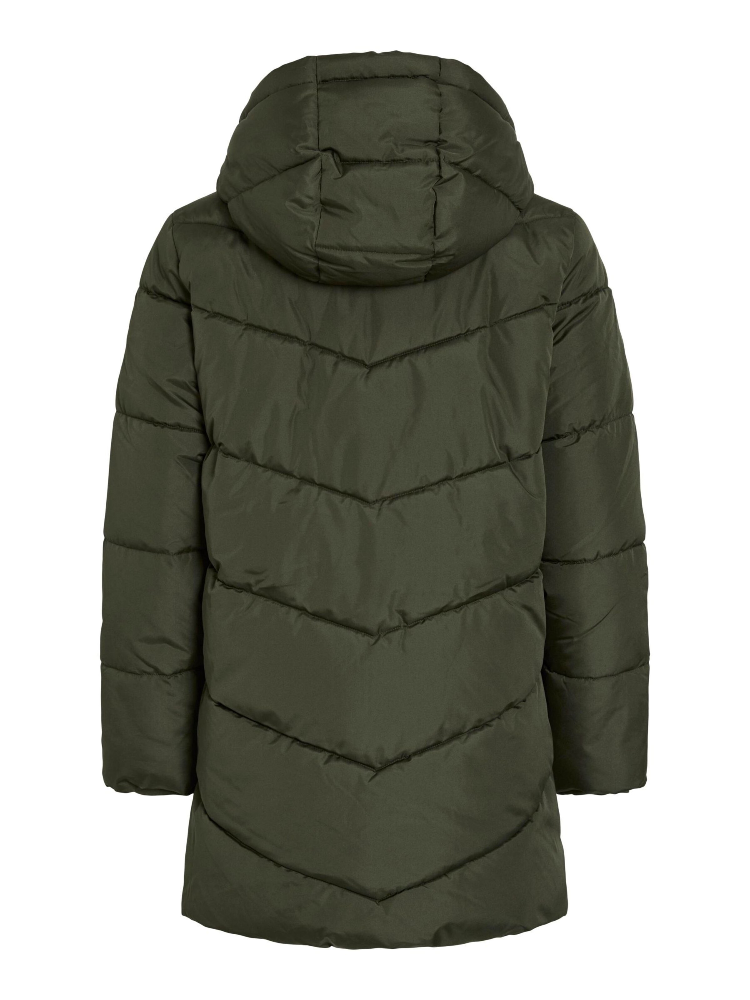 VILA Winter Coat in Green
