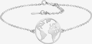 Sofia Milani Bracelet 'World' in Silver: front
