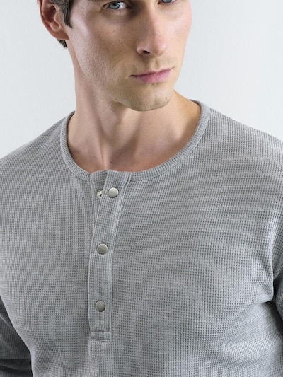 Giesto Shirt in de kleur Grijs, Productweergave