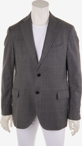 Boggi Milano Suit Jacket in XL in Grey: front