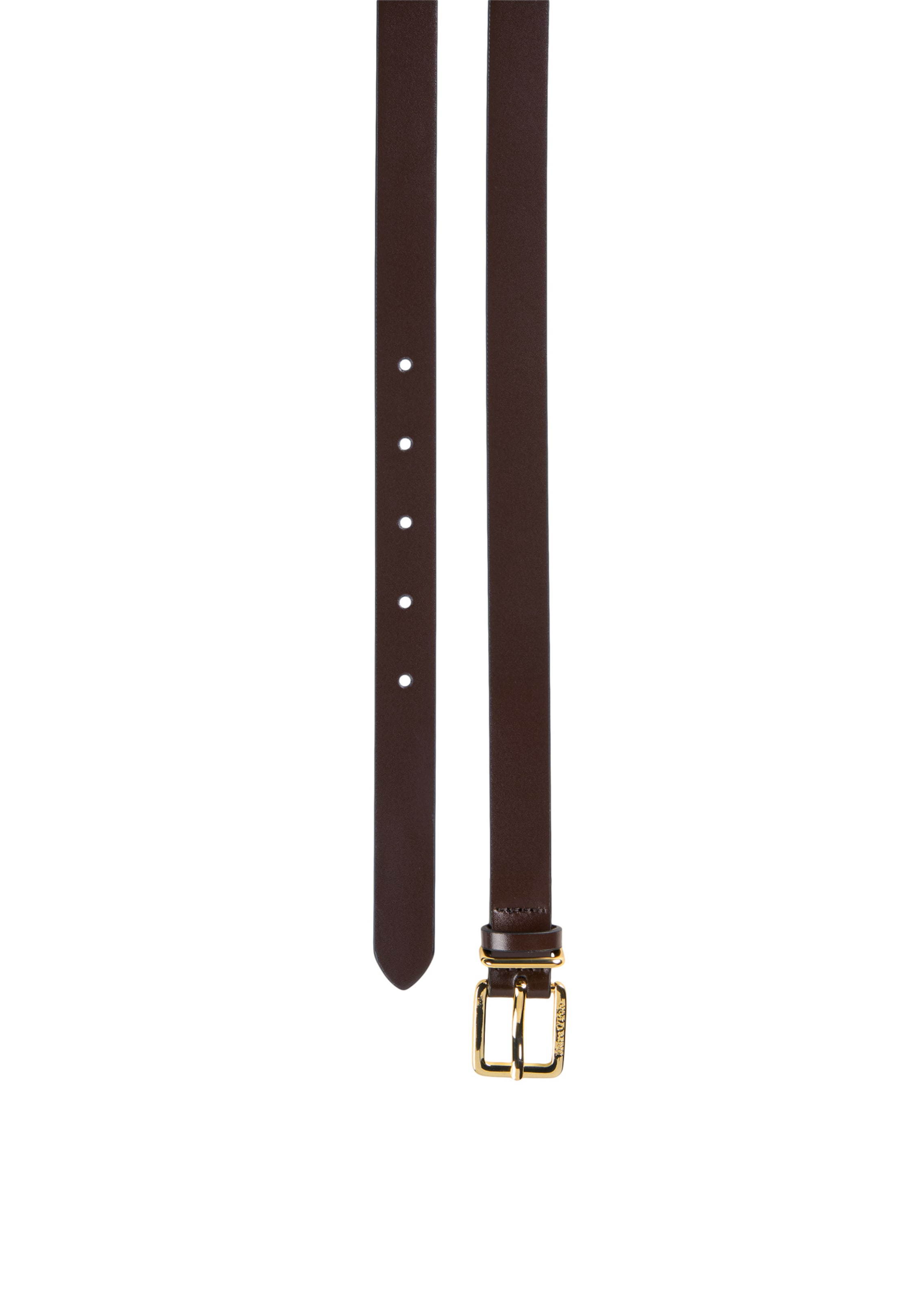 Ceinture Marc O'Polo en marron : au dessus