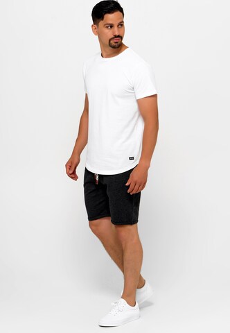 INDICODE JEANS Regular Broek 'Aldrich' in Zwart