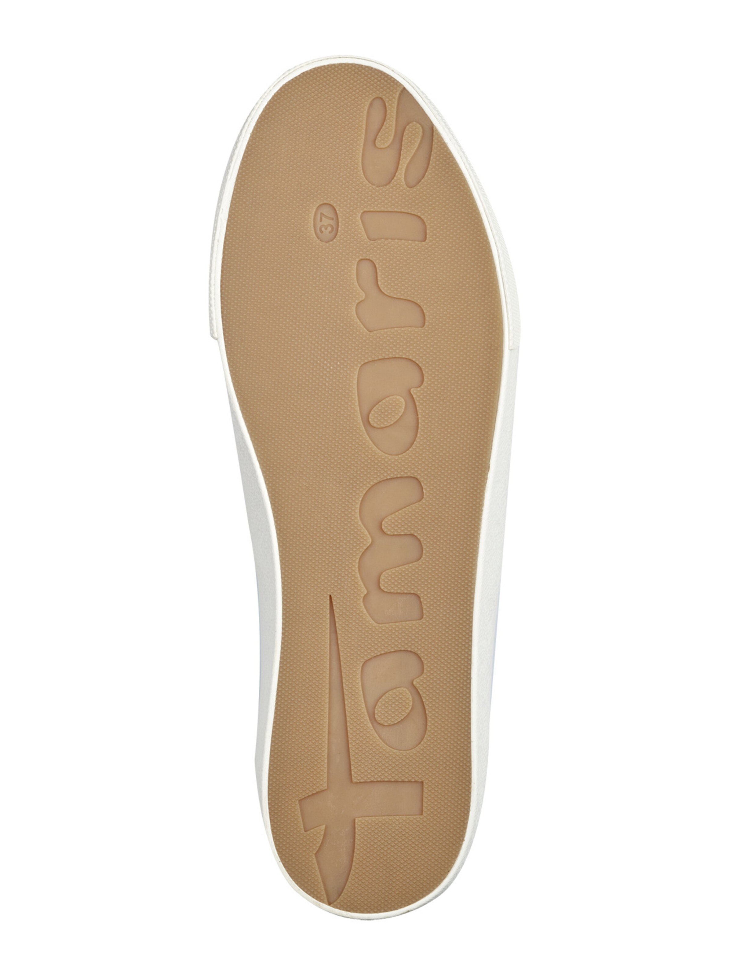 Sneaker low de la Tamaris pe alb