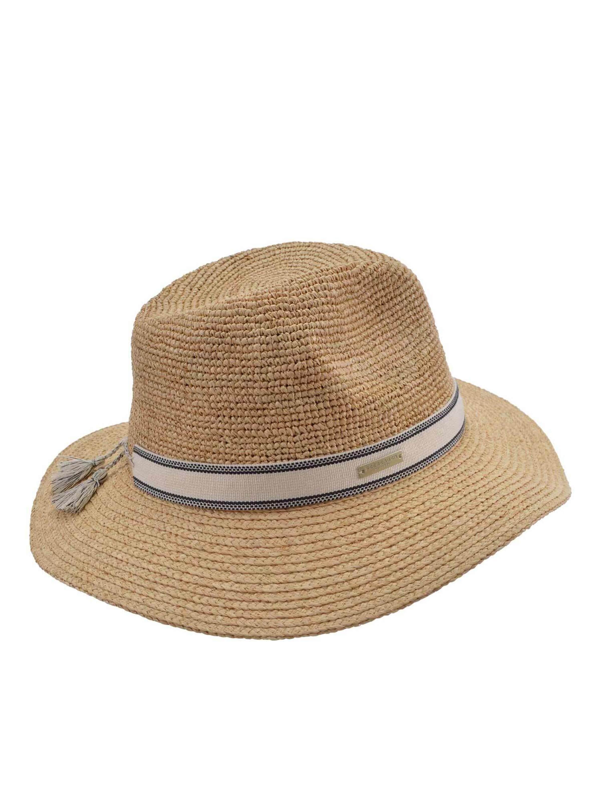 Seeberger Hat 'Hut' in Black: front