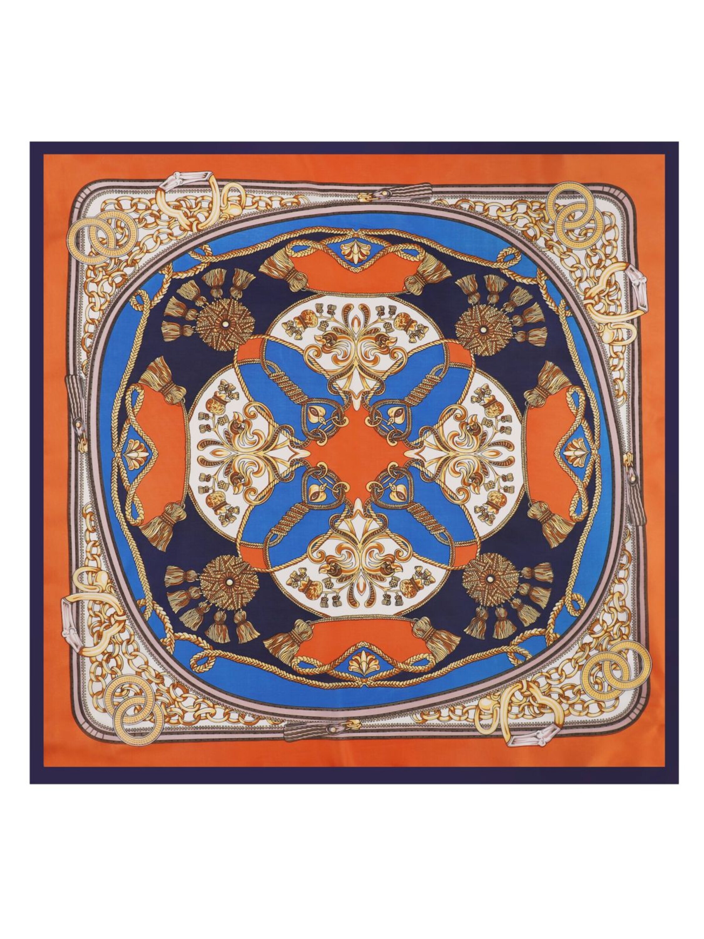 Écharpe 'Carré de Soie PRINCE' 19V69 ITALIA en orange