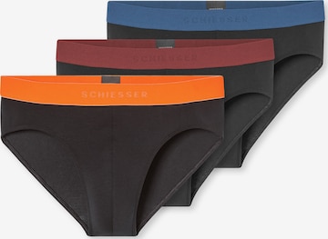 Slip '955' SCHIESSER en gris : devant