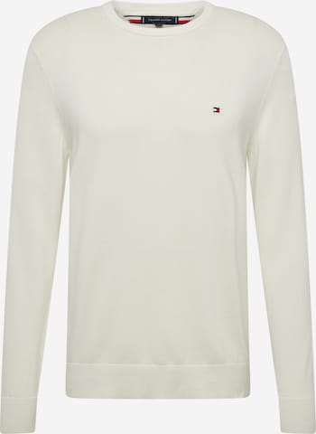 Pull-over 'ESSENTIAL' TOMMY HILFIGER en beige : devant