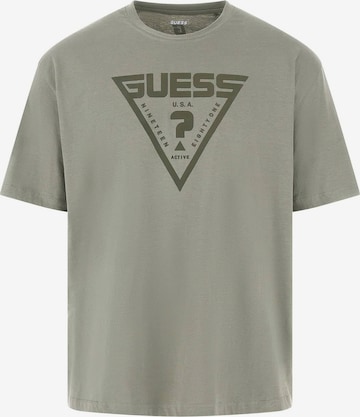 GUESS T-Shirt in Grün: Vorderseite