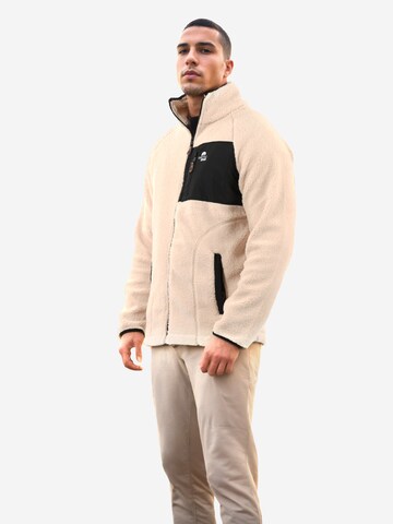 Arctic Seven Funktionele fleece-jas 'AS415' in Beige