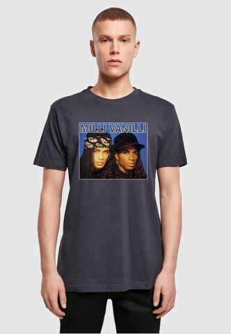 T-Shirt Merchcode en bleu : devant