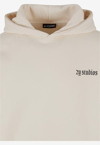 2Y Studios Sweatshirt 'Razor' in White