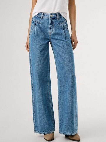 Pepe Jeans Wide leg Jeans 'Archive' in Blue: front