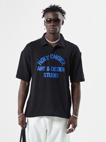 T-Shirt 'Broom' VAMOS CLO en noir : devant