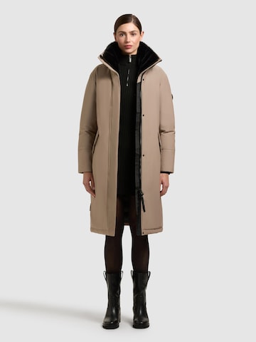 Manteau d’hiver 'Collie' khujo en gris