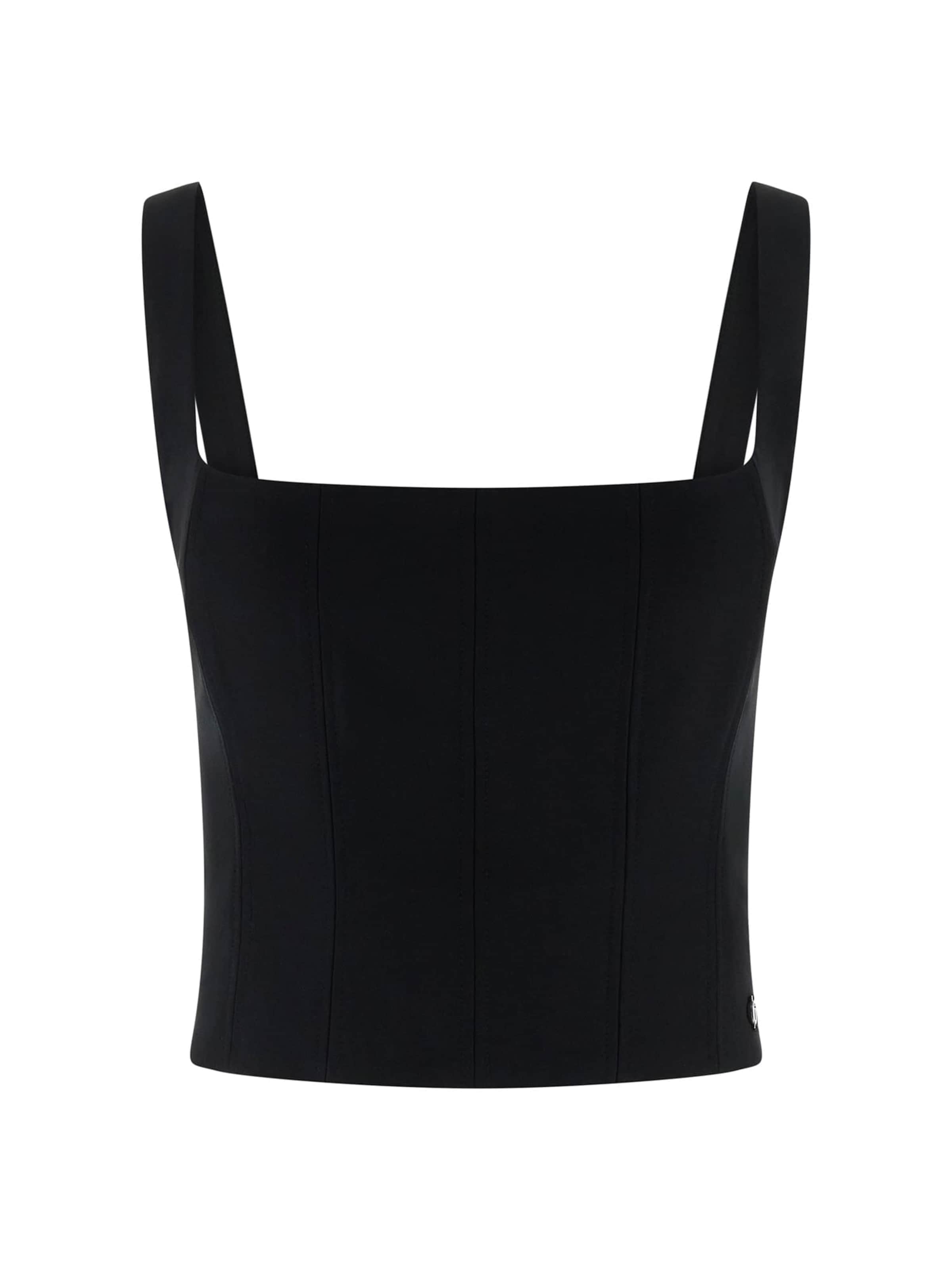 GUESS Top in Schwarz: Vorderseite