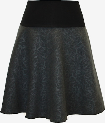 dunkle design Rock 'Loden Uni' in Grau: Vorderseite