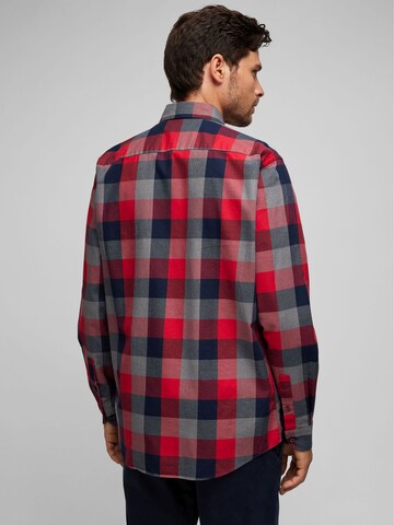 HECHTER PARIS Regular Fit Hemd in Rot