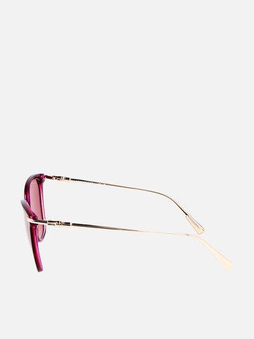 Lunettes de soleil Longchamp en rouge