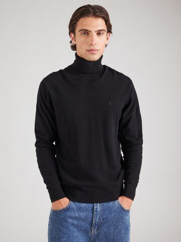 REPLAY - Jersey 'Mesh' en negro: frente