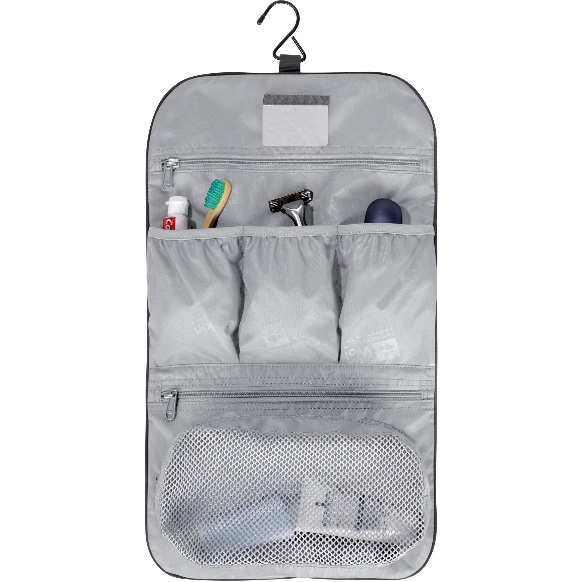 JACK WOLFSKIN Kulturtasche 'KONYA' in Schwarz