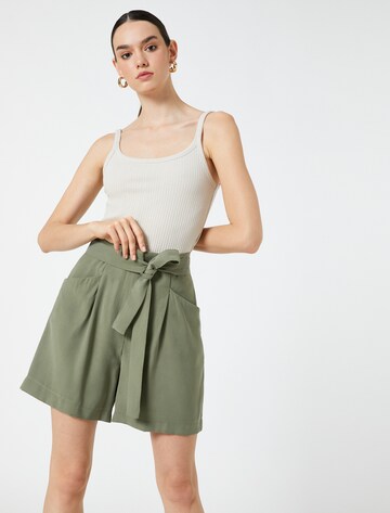 Koton Flared Trousers in Green