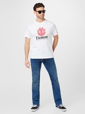 ELEMENT T-Shirt 'VERTICAL' in Weiß