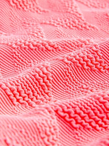 Next Bustier Badedragt i pink