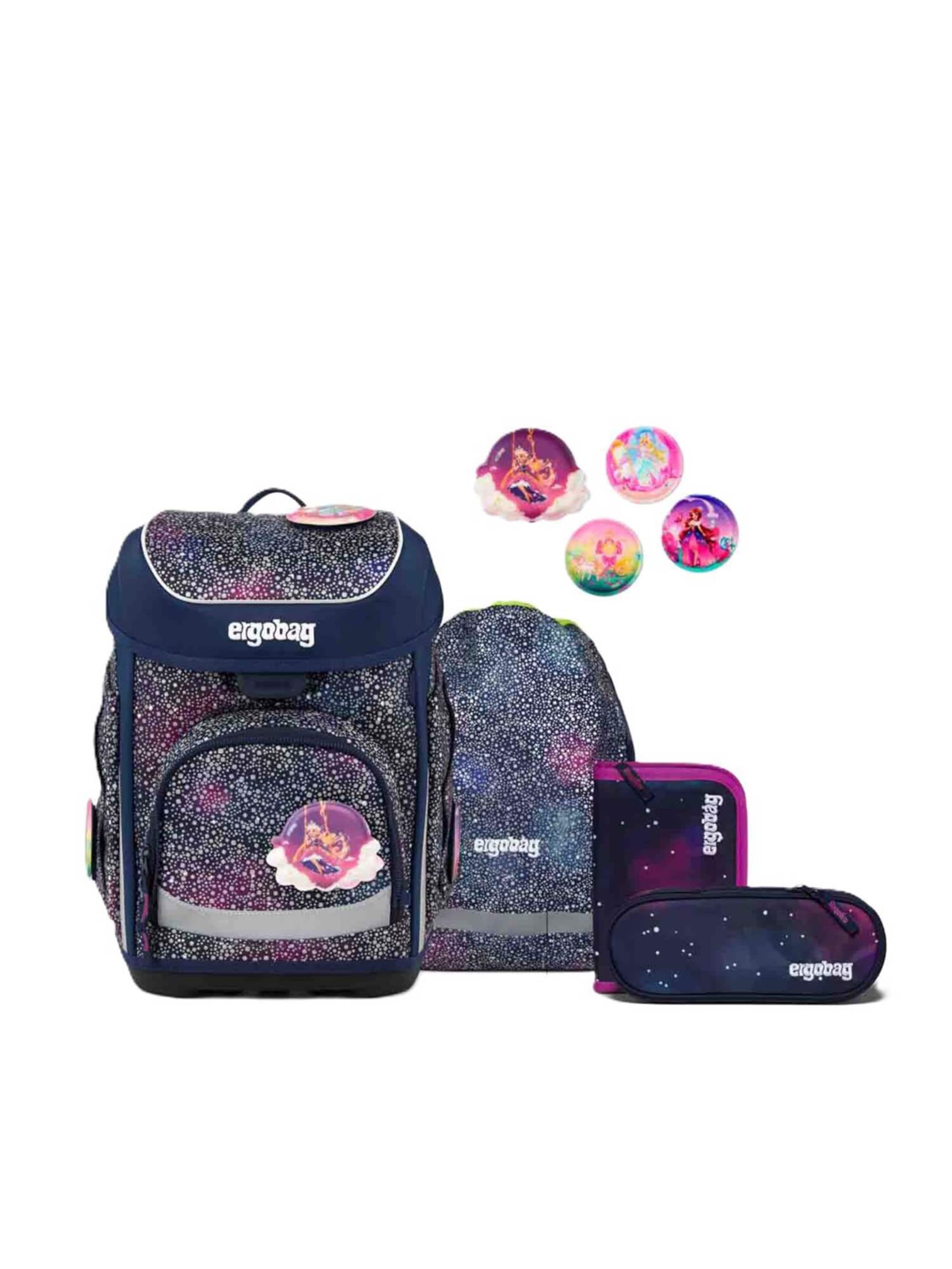 ergobag Backpack 'Set 5tlg. 2026' in Purple: front