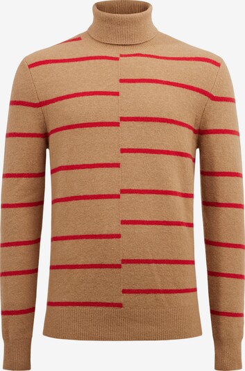 Megztinis 'Floyd' iš J.Lindeberg, spalva – šviesiai ruda / raudona, Prekių apžvalga