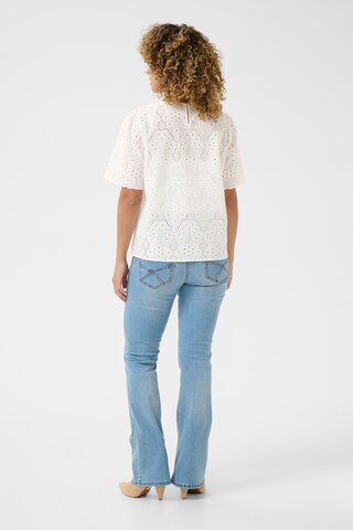 Camicia da donna 'Fina' di Cream in bianco