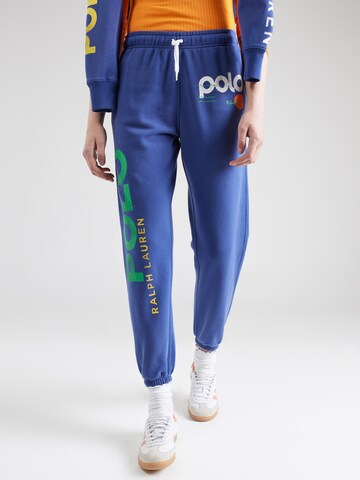 Effilé Pantalon Polo Ralph Lauren en bleu : devant