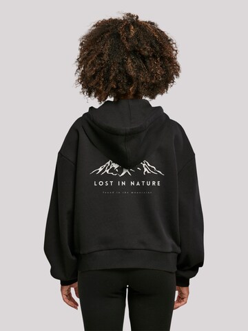 F4NT4STIC Sweatshirt in Black: front