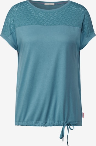 CECIL - Camisa em azul: frente