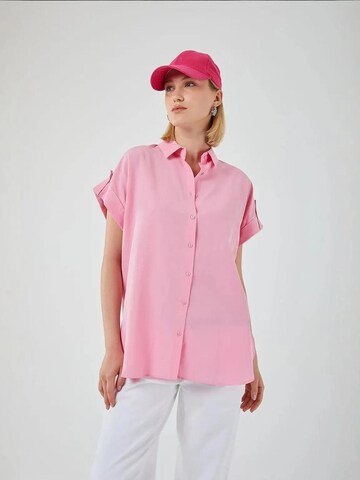 MixRay Blouse in Roze: voorkant