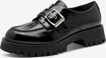 Tamaris Classic Flats in Black: front