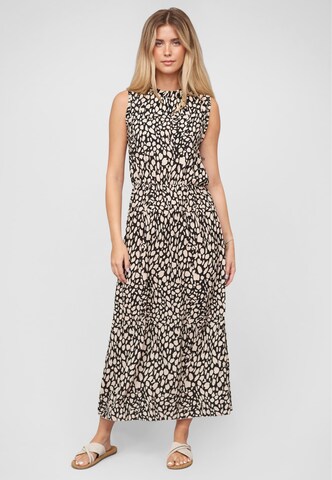 Cloud5ive Dress in Beige: front