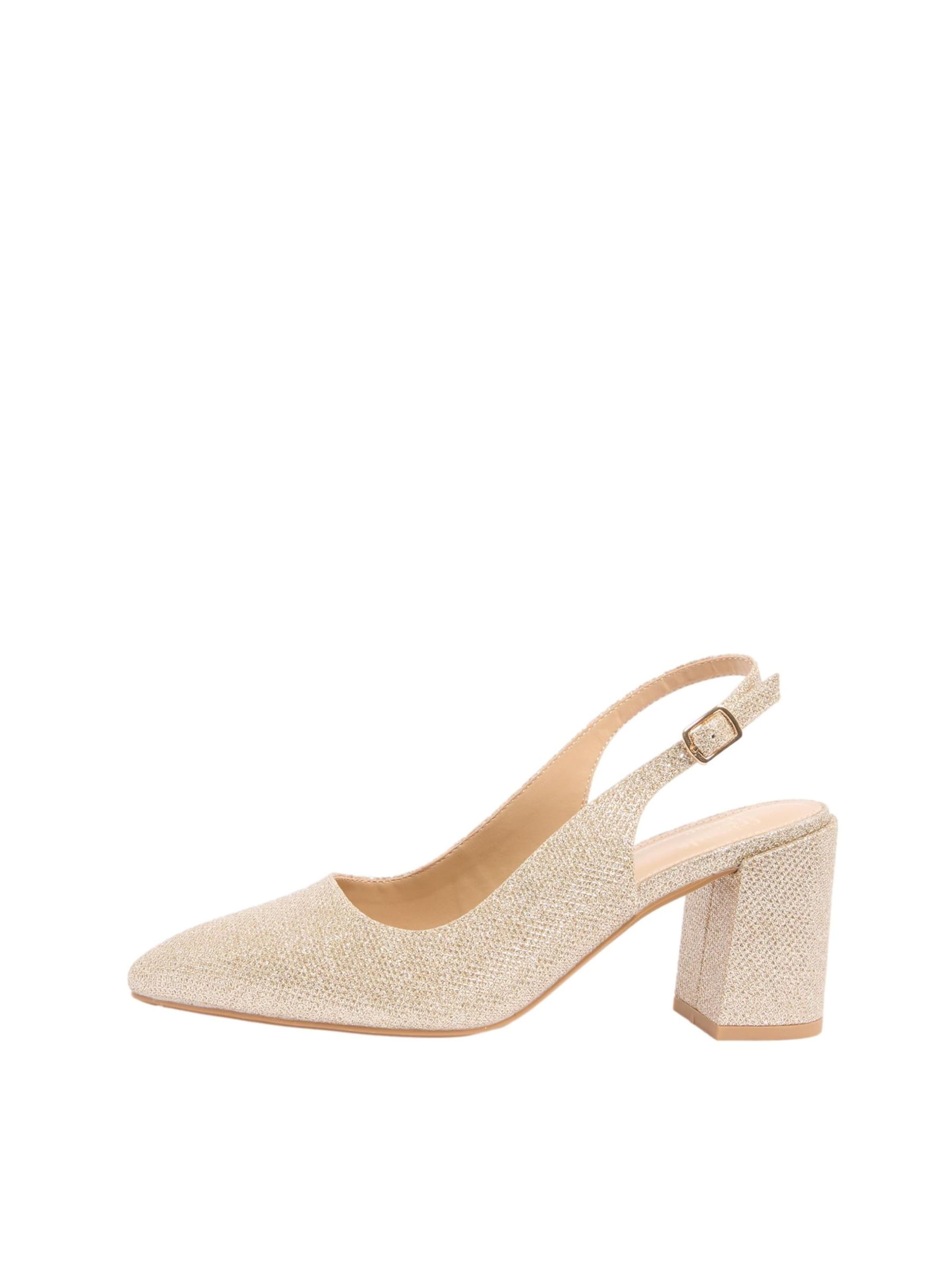Friends Like These Slingpumps in Goud: voorkant