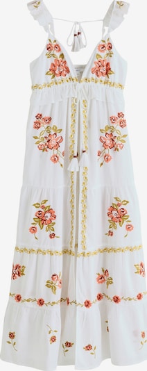 Next Strandkleid in 36-38 in oliv / altrosa / bordeaux / weiß, Produktansicht