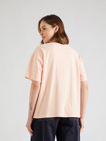 T-shirt 'GIRLFRIEND' WRANGLER en orange