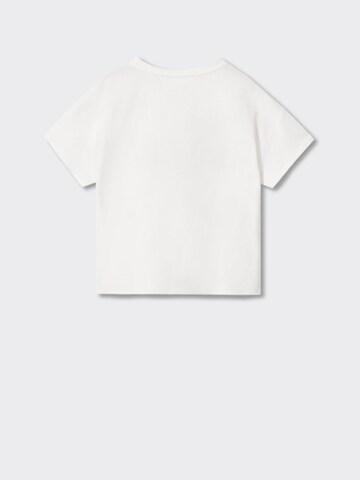 MANGO KIDS Shirt 'GREATMC' in White