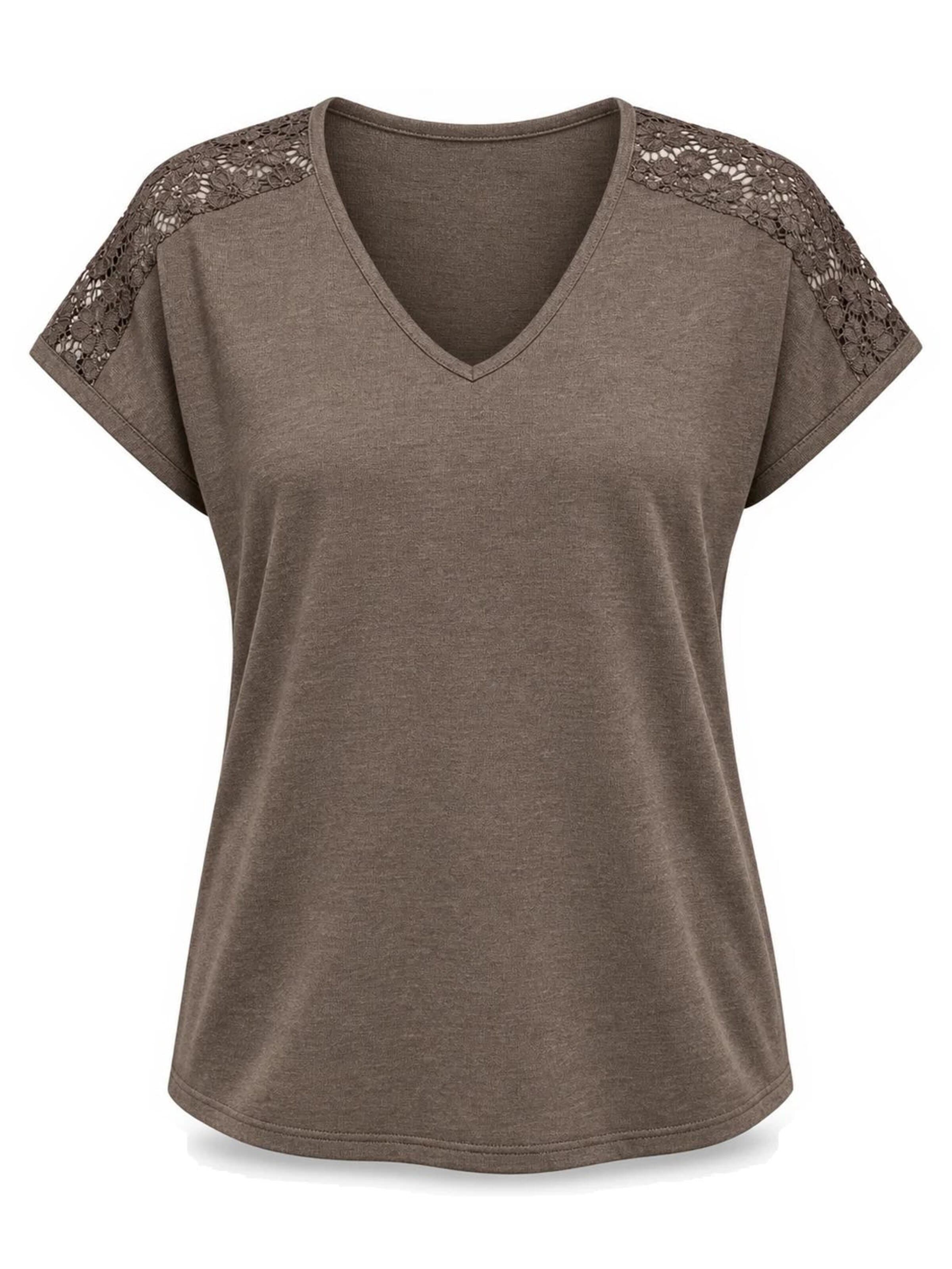 AOTTORI Shirt in Brown: front