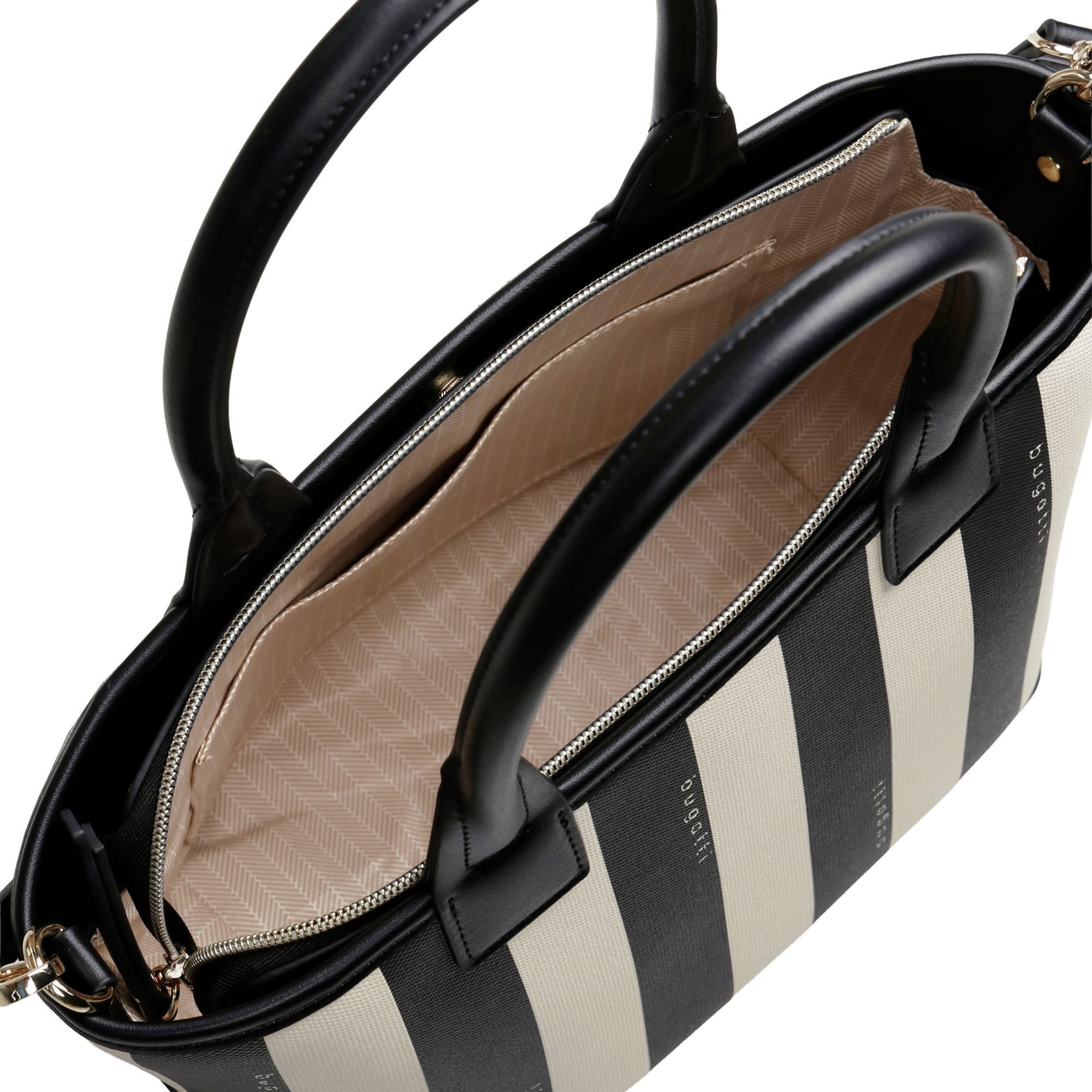 Shopper di bugatti in nero
