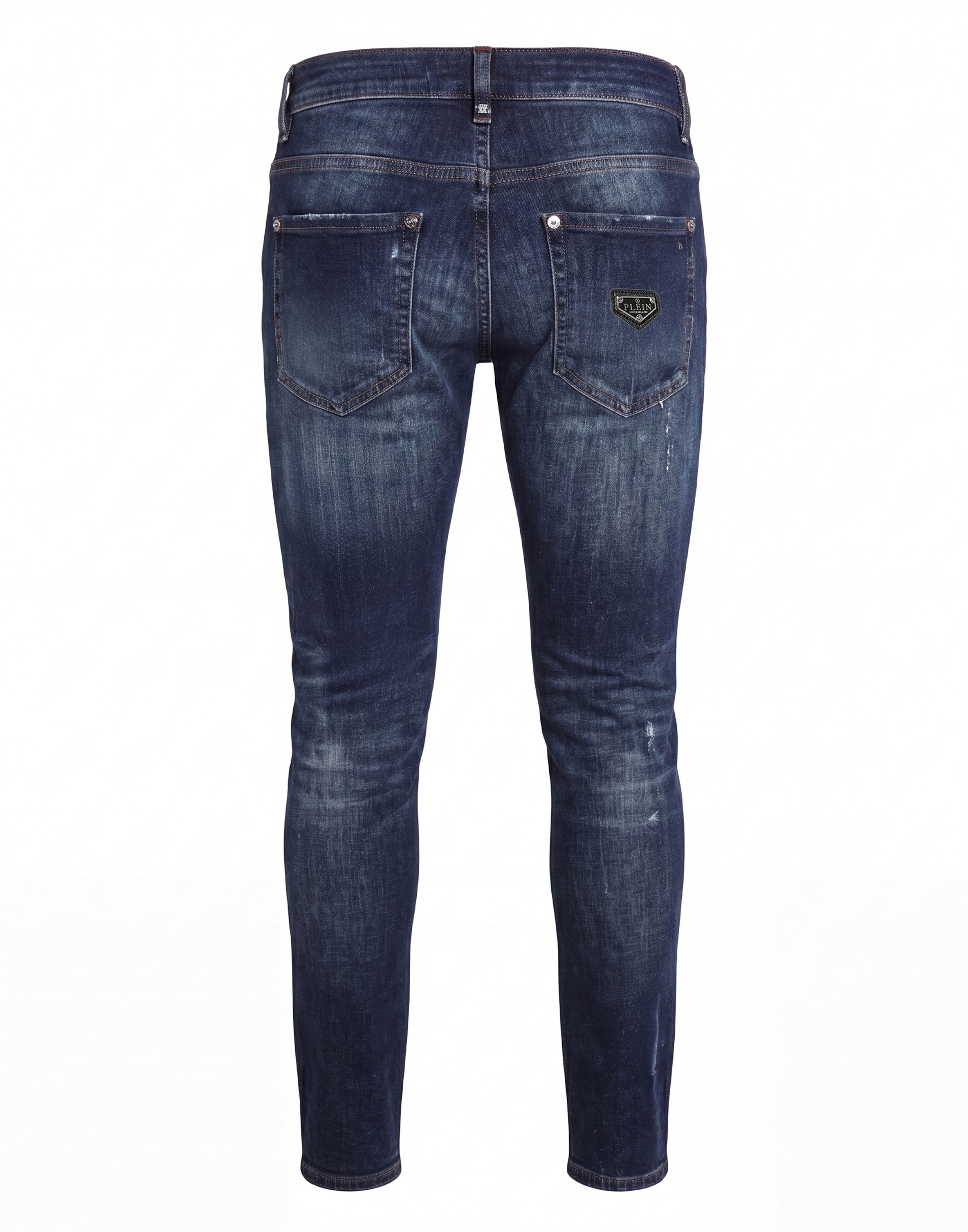 Philipp Plein Slimfit Jeans in Blau
