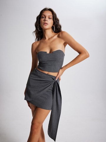 HOLLY LOLLY Top in Grijs: voorkant