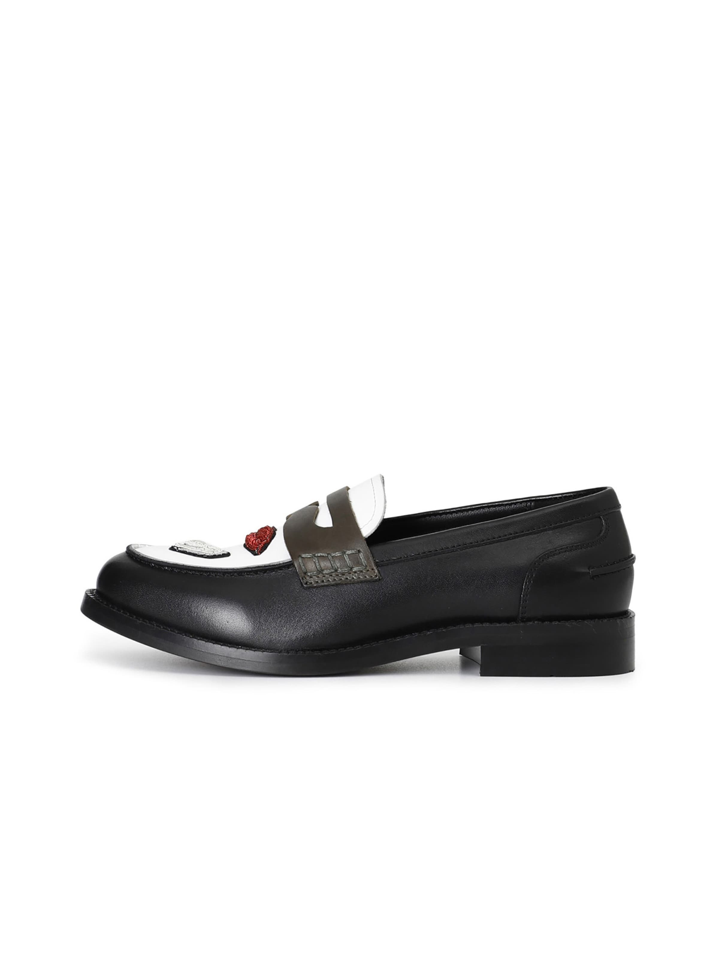 CAFè NOIR Mocassin en noir, Vue avec produit