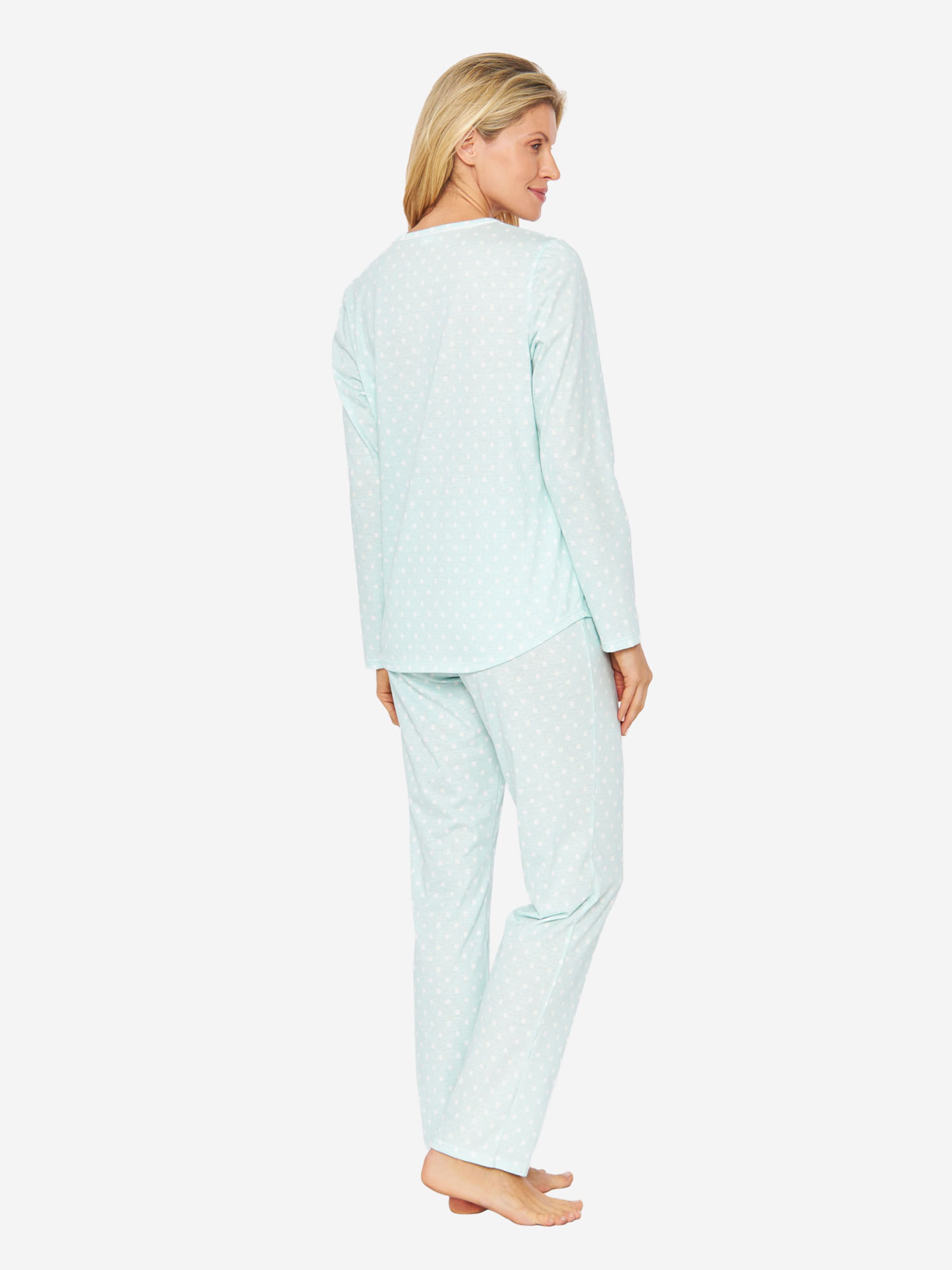 Rösch Pajama ' Mustermix ' in Green