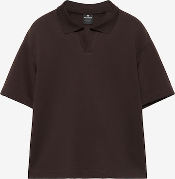 Pull&Bear Shirt in Brown: front