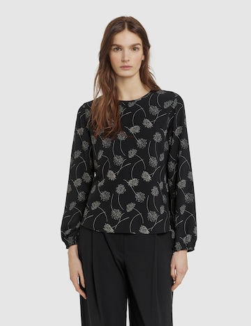 TAIFUN Blouse in Black: front